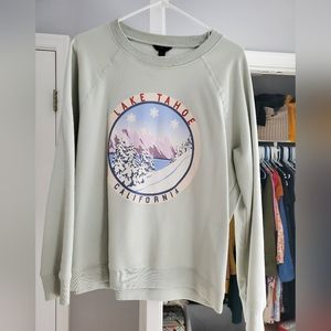 J.crew Lake Tahoe crewneck sweater NWOT